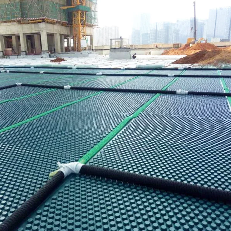 Plastic Drainage Cell Sheet Mat Drain Board Green Roof Membrane System