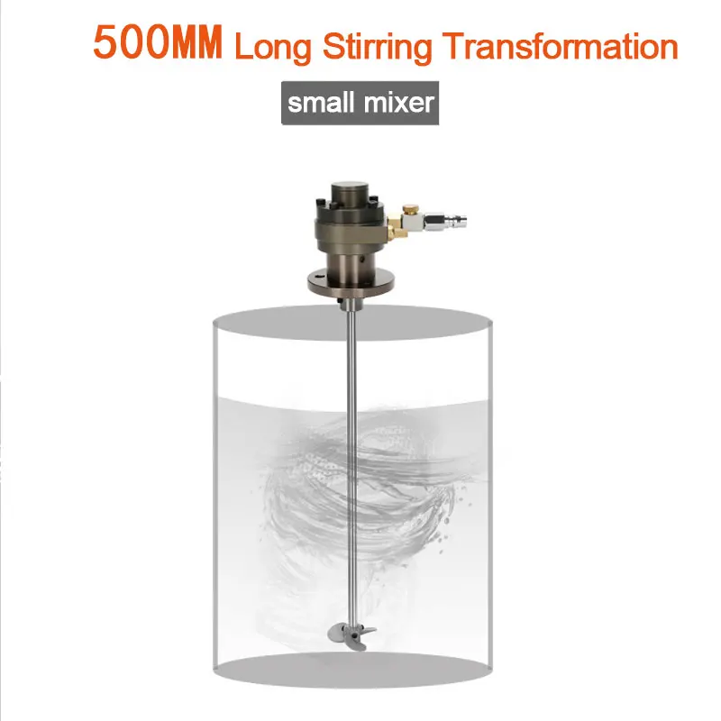 1 Gallon Agitator Pneumatic Tool Air Powered Mixer Shaker Machine Dispersion Mini Air Motor
