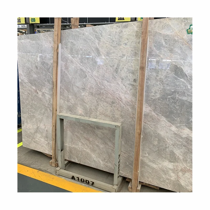 Harga Kilang Itali: Slab Marmar Abu-abu Es Jualan Panas Itali