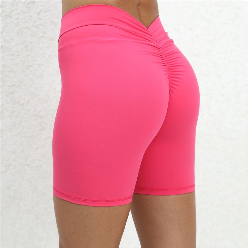 Aola Wholesale Scrunch Butt Leggings No Camel Toe V Back