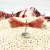 Red fire Quartz Dragonfly