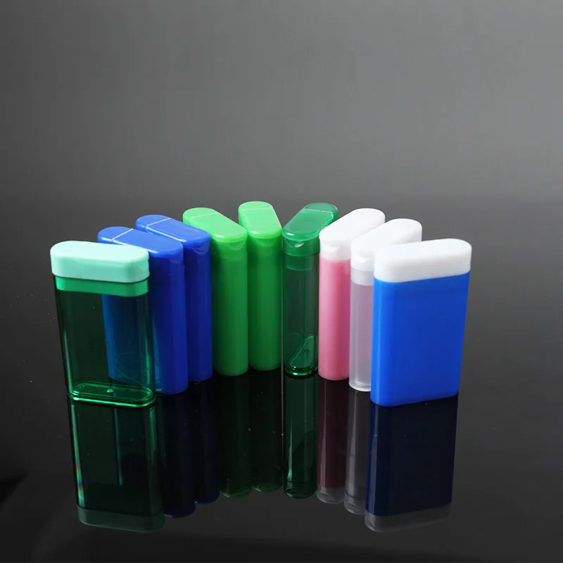 Promotional Square Clear Candy Container Packaging Chewing Gum Mint Tin