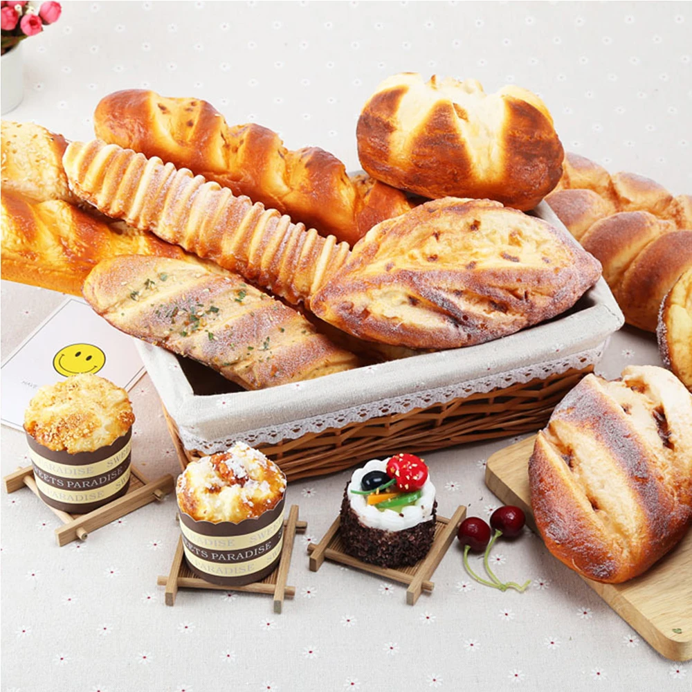 Details about   Fake Bread Artificial Bread Simulation Food Model Crafts Decor Kitchen Prop 