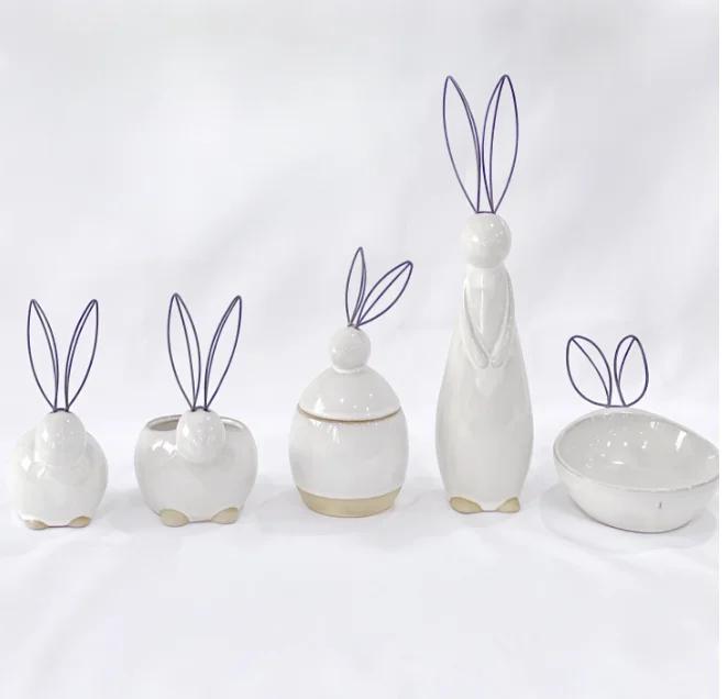 Easter bunny animal rabbit for baskets babies large rabbit, easter balloons ceramic rabbit