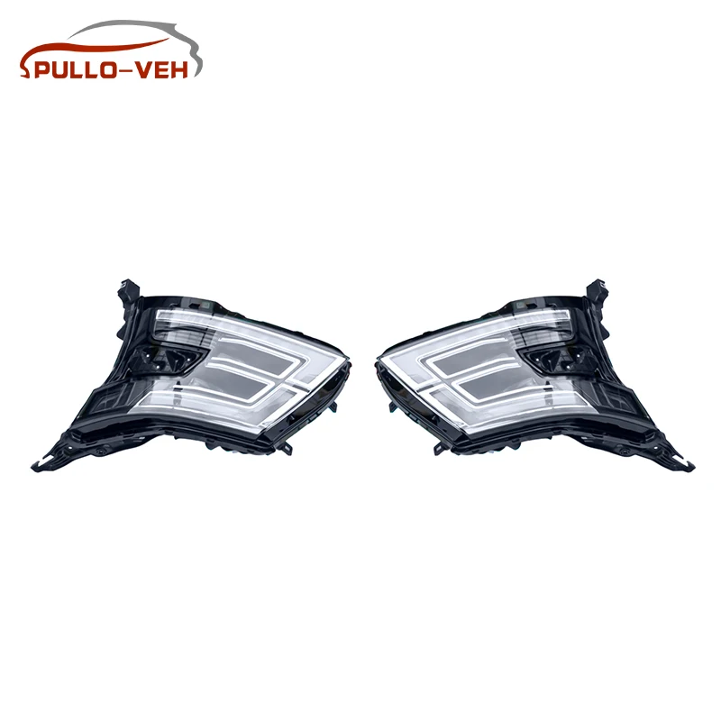 High Quality PP Material Body Kit for Nissan Patrol Y61 Old to New Parts with Headlight Taillights Hood Fender Front Rear Bumper