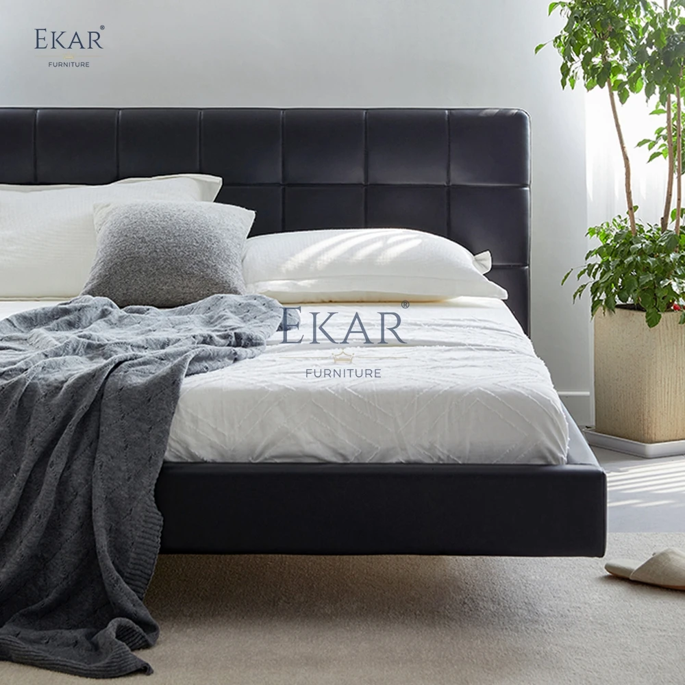 product new design ekar modern bedroom with bed that floats on the wall-62