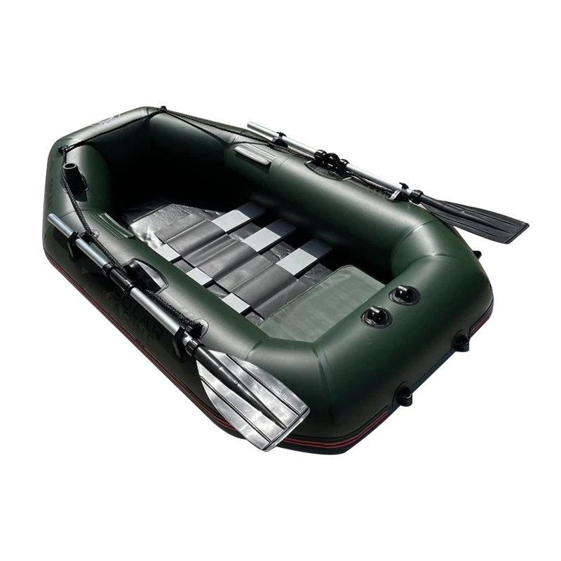 Bateau pneumatique 2/4 personnes - Avec moteur 40LBS 12V + support - BATTERIE MARINE 12V - Bateaux pneumatiques (10492572