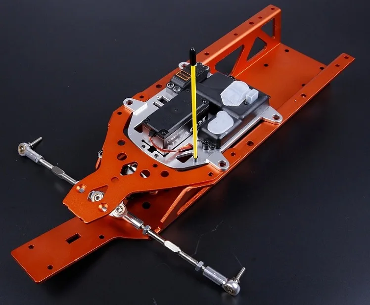 Kit Braccio Tampone Sterzo Simmetrico CNC Per HPI Baja 5B/5T/5SC - Rovan KM - 1:5 A Gas