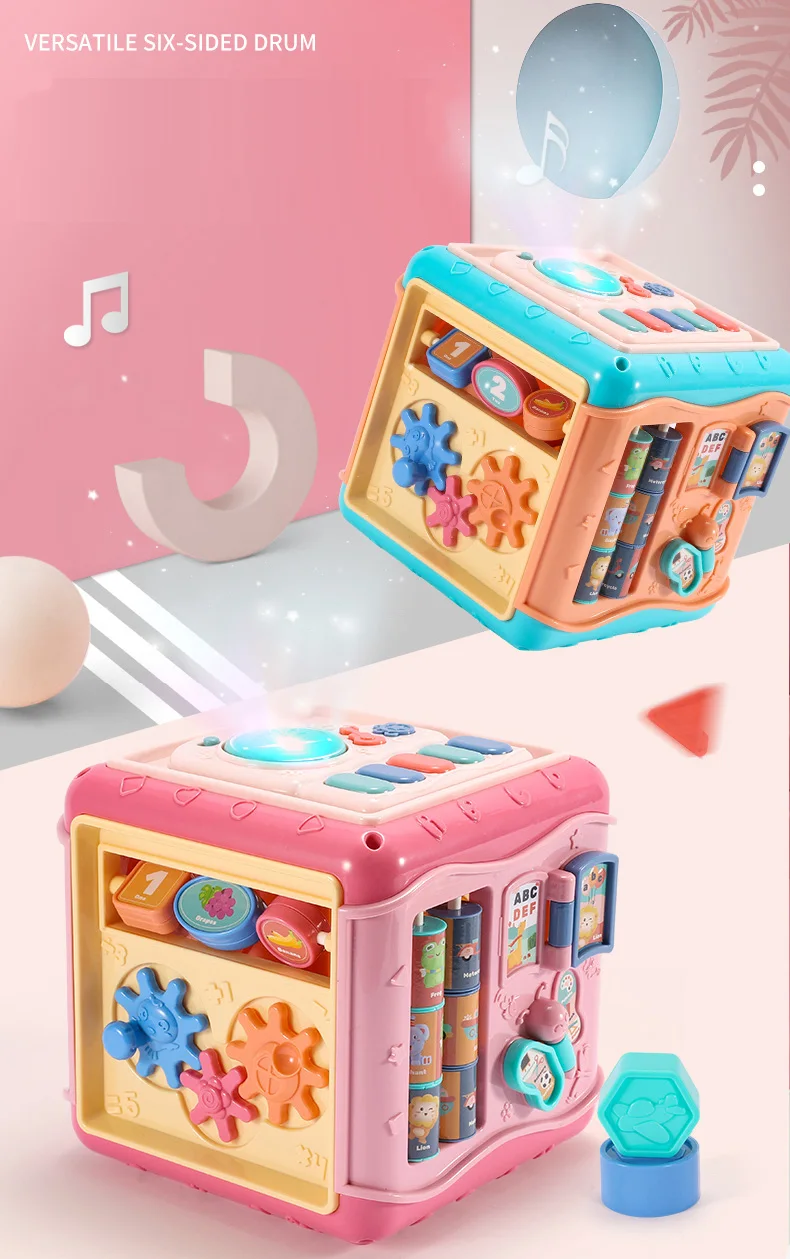 Jouet Musical Multifonction Pour Bebe Jeu De Tambour Assorti Et Creatif A Six Cotes Pour Education Precoce De L Enfant 1 Piece Buy Bebe Jouets Cube Musical Bebe Cube Tambour Jouets Product On Alibaba Com