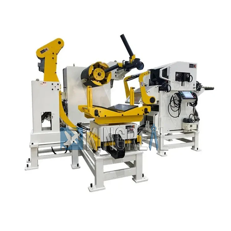 HBL Metal Sheet Plate Straightener Machine Servo Feeder Machine for Stamping Line Hydraulic Decoiler and Straightening Machinery