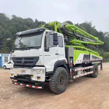 Zoomlion 38X-5RZ Diesel Powered Truck Mounted Concrete Pump New Used Condition Factory Authorized Dealer 37m 38m Core