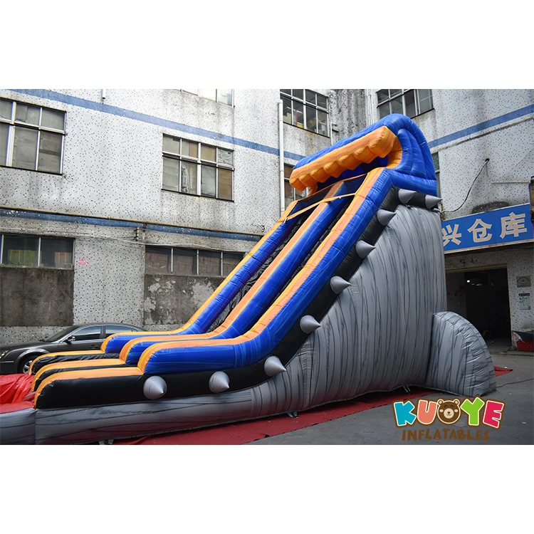 19ft Rocker Water Slide with Blower Bounce Water Slide Wet Slide