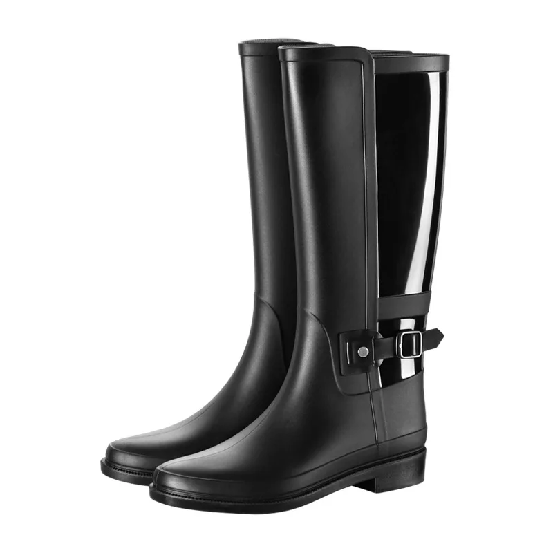 Botas De Lluvia De Goma Para Mujer,Botines De Pvc De Silicona Hasta La  Rodilla,A La Moda - Buy Damas Botas De Lluvia De Goma,Botas De Lluvia De  Moda Para Las Mujeres,Zapato De