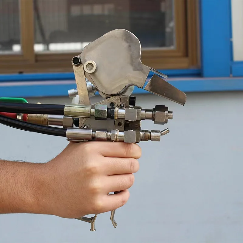 Fiberglass Rovings Chopper Gun Machine Resin And Fiber Glass Spray Gun