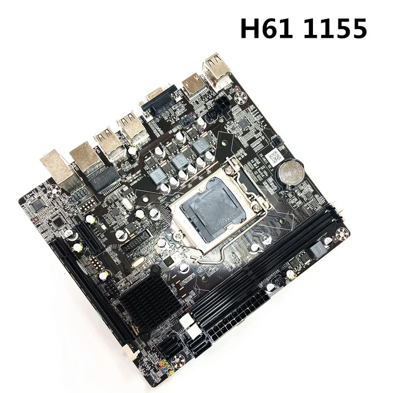 H61 Pc H61 Motherboard - Reliable Gaming Performance & Expandability