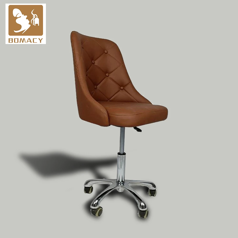 Manicure Furniture Nail Technician Chairs Backrest Salon Stools Swivel Chair Living Room