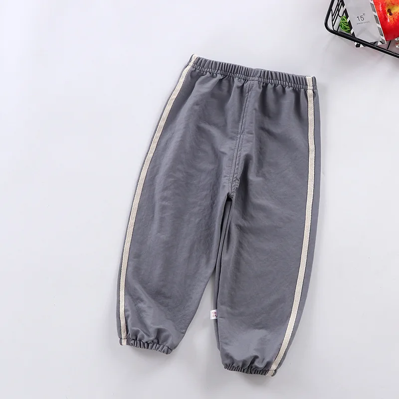 Летние детские шаровары с защитой от комаров брюки для маленьких мальчиков