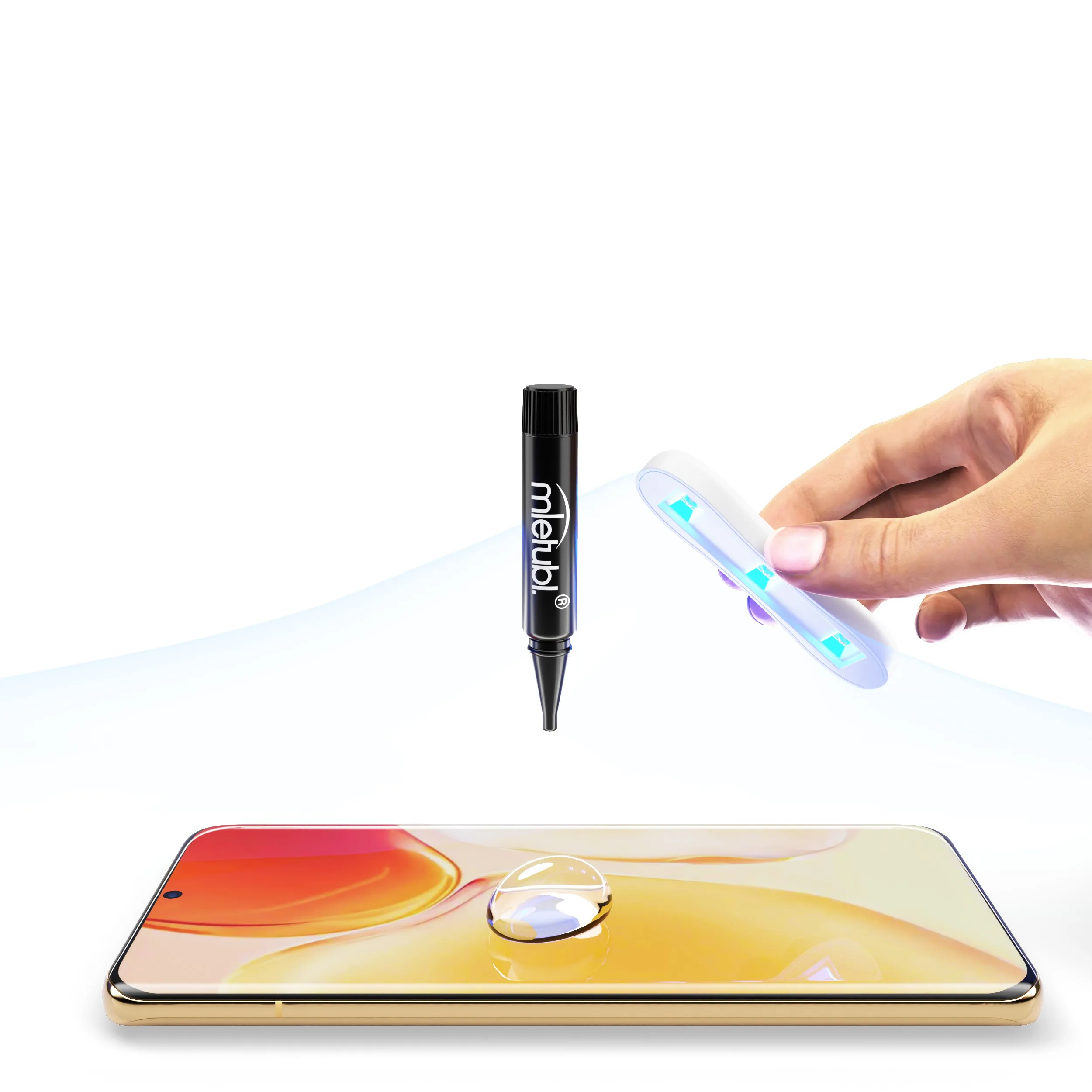 Mietubl Factory Price UV Full Glue Full Cover Tempered Glass Screen Protector for VIVO Y200 PRO  mobile phone glass