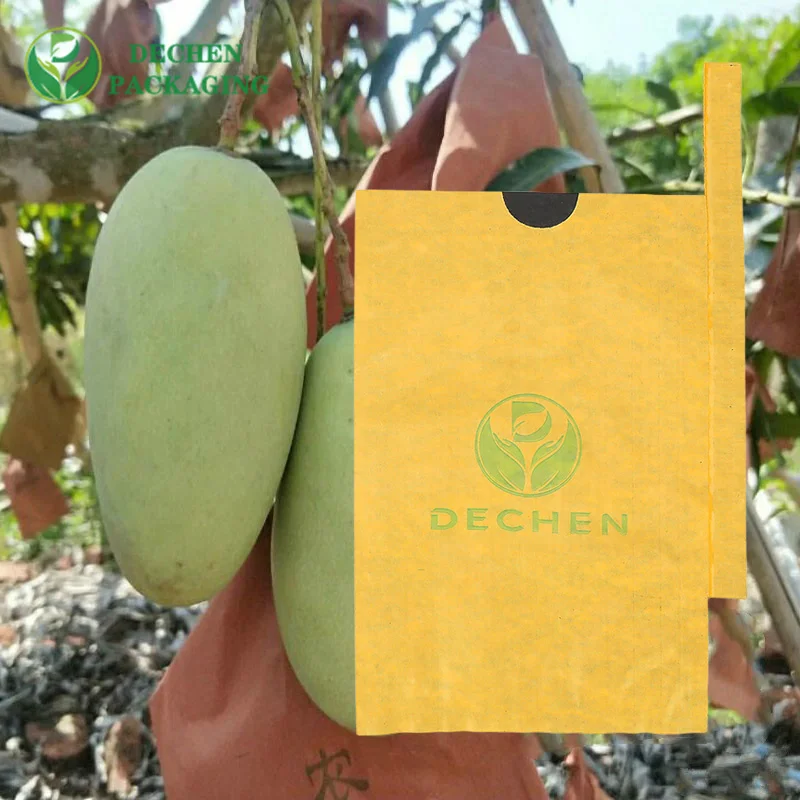 Windproof Mango Cover Paper fruit growing bags