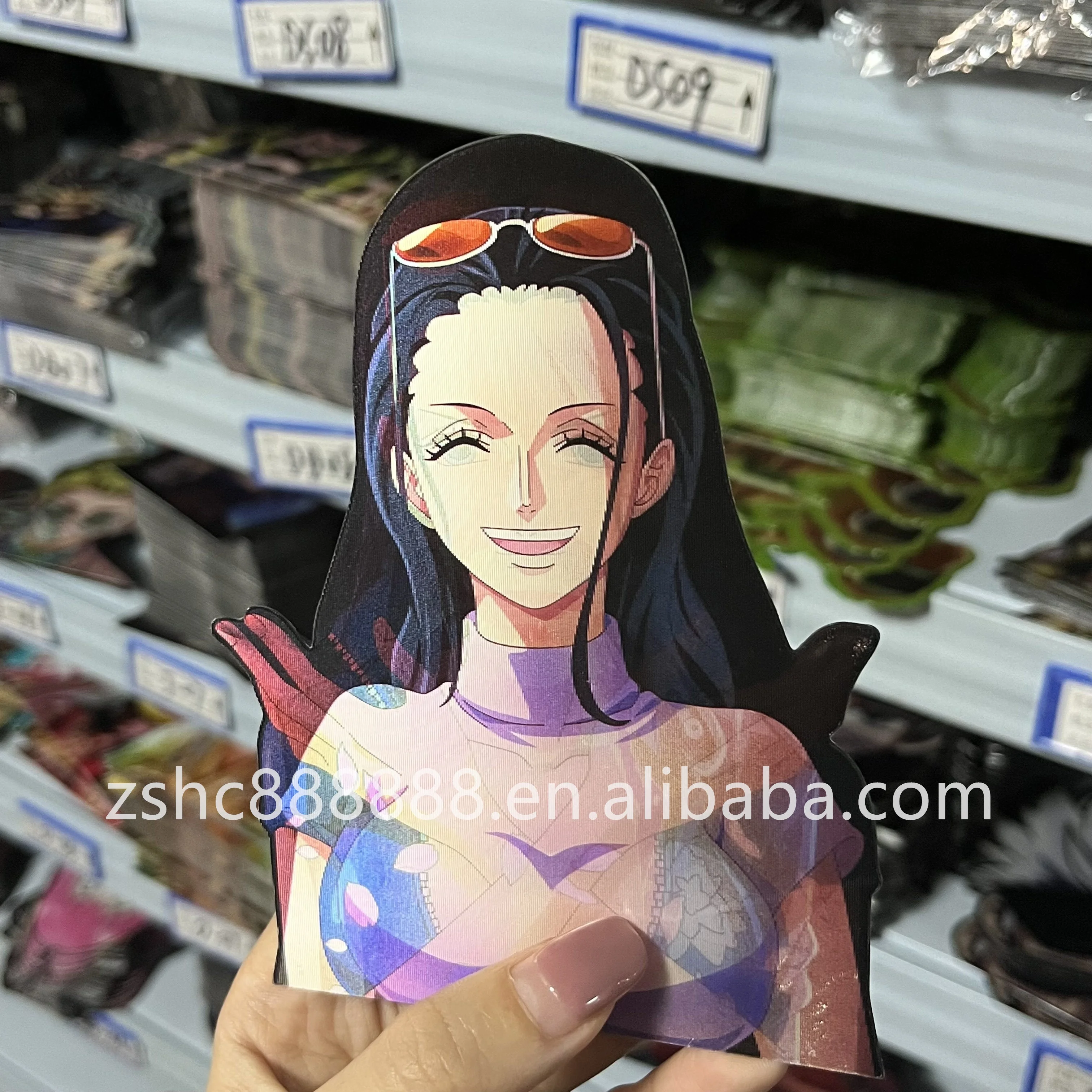 Sexy Crying Girl 3D Motion Decals Waterproof 3D Lenticular Car Stickers Manga Cute Girl Stickers for Water Bottle Laptop