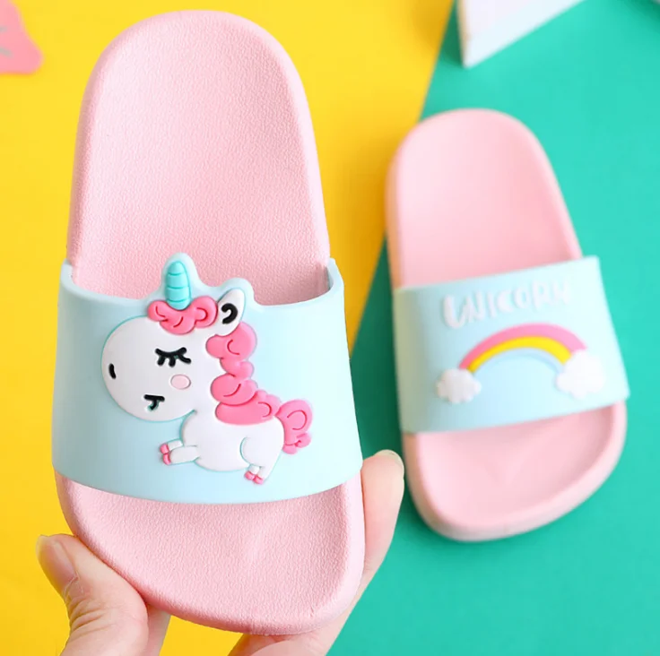 Unicorn slippers size discount 10