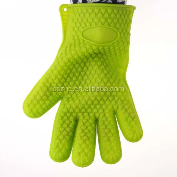 USSE Silicone Smoker Oven Gloves Extreme Heat Resistant Food Right on Your Grill Fryer&Pit Waterproof Grilling BBQ Gloves details