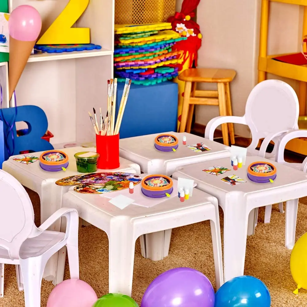 Набор для рисования artcreative Swirl, поставщик для детей, волшебная вращающаяся машина для рисования, набор для веселых искусств и ремесел