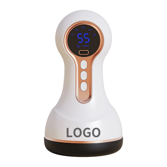 Heating Vibration Muscle Relief Electric Body Massager for Feet Legs Back Gua Sha Application