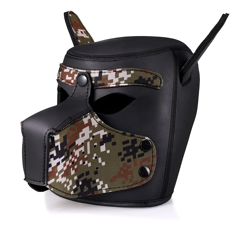 色情性爱玩具皮革 bdsm 束缚头套恋物癖性感玩具情侣