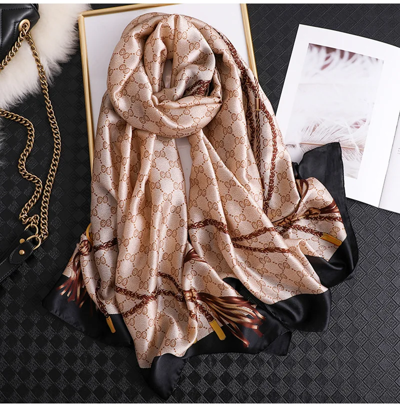Wholesale 2022 Hot Sale Fashion Women's Designer Scarves Luxury Brand  Pattern Custom Long Silk Scarf Buy Turkish Silk Scarf,Brand Pattern Custom  Long Turkish Silk Scarf,Fashion Women's Designer Scarves Product On | 2021