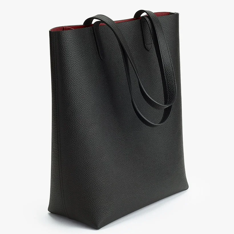 Fashion Leather Customized Leather Tote Bag Handbag Women Briefcase Bag ...