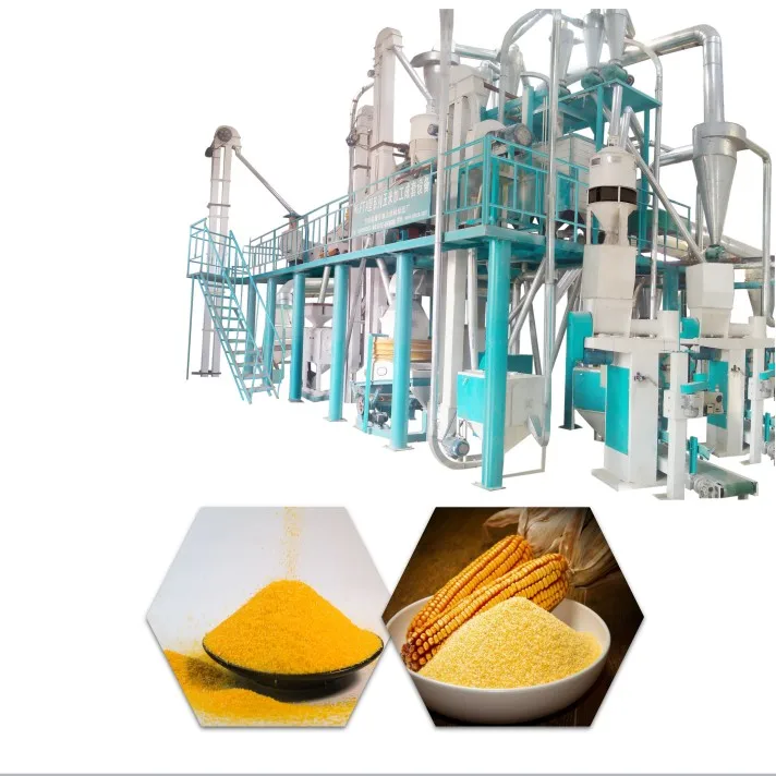 Small Scale Maize Milling Machine for Making Corn Flour  Maize Milling Machine 	 Wheat Flour Machine Price