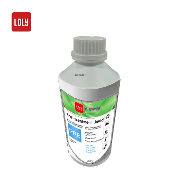 Factory wholesale DTG Specialized pre-treatment liquid for T-shirt DTG pre-printing treatment