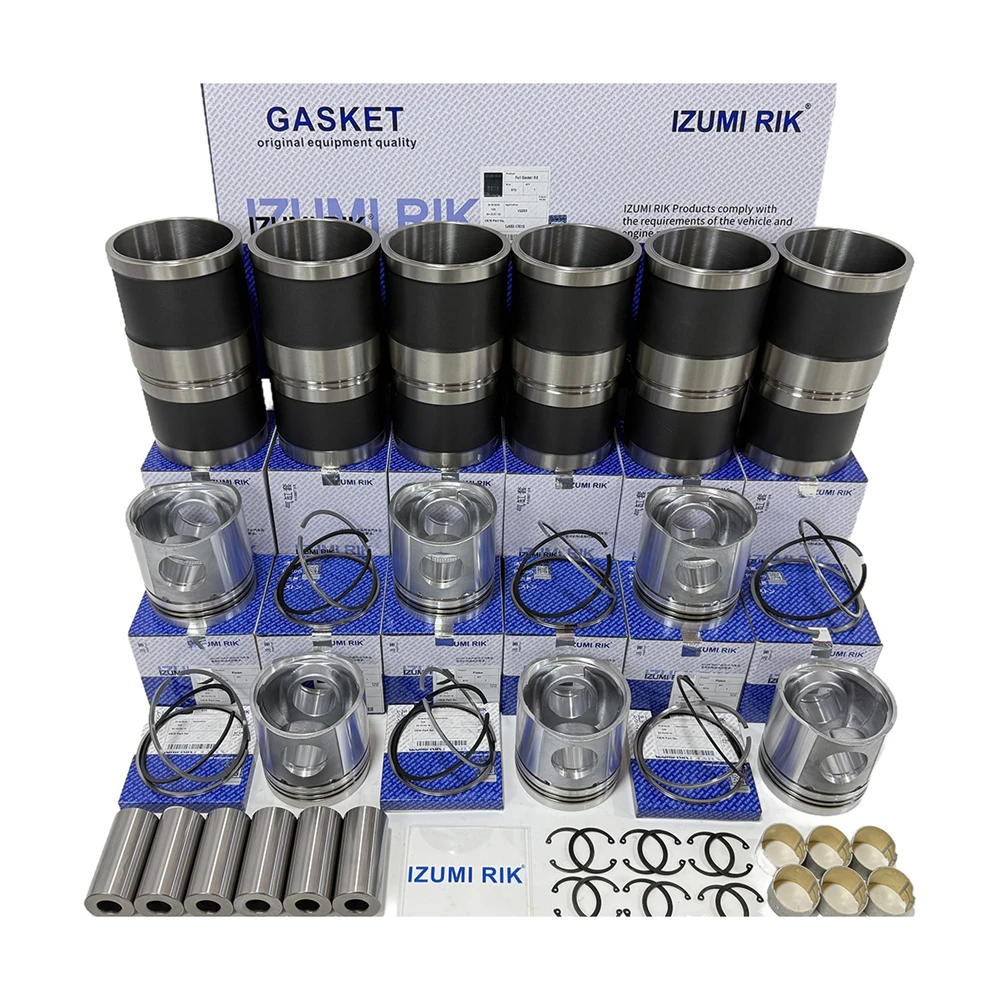 IZUMI RIK 6D40, 6D60, 6DB1, 6DB10, 6DR5, 6DR50 ওভারহল রিবিল্ড কিট Mitsubishi এর জন্য