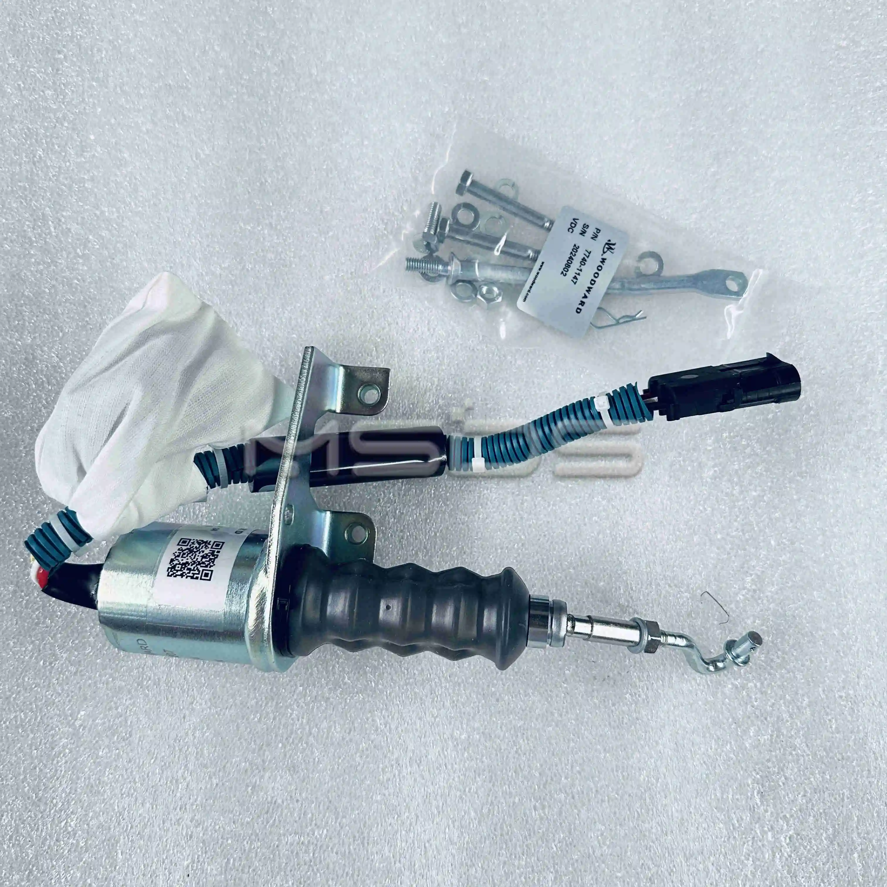 とも1212 6BT 6CT8.3 Cummins Engine Parts - 24V Fuel Shutoff Valve