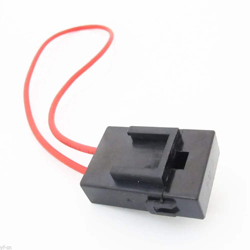 Amomd 12 Way DC 32V Fuse Block Mega Terminal Block Fuse Holder Box With 12 Way Negative Bus Bar