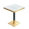 Marble square table