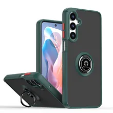 Matte Armor Plastic Phone Case With Ring Back Cover Protective Mobile Phone Cover for SAM A16 5G Boxed Packaging