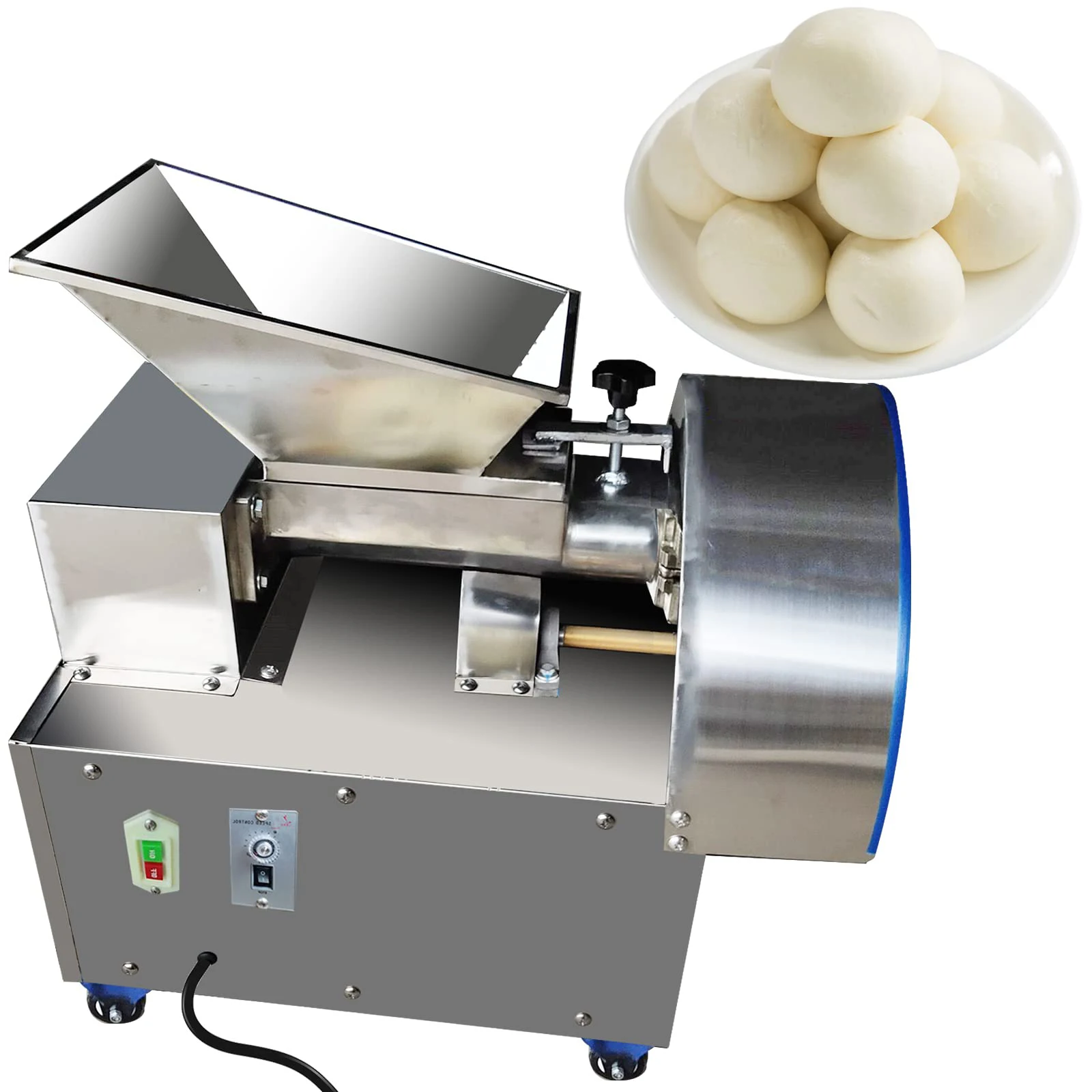 Pizza Dough Divider Rounder Machine Chapati Roller Dough Cutting Machine Maker Dough Ball Divider Machine