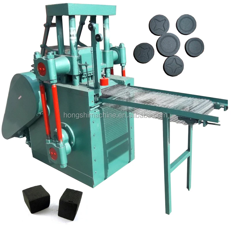High Quality Coconut Cube Charcoal Briquette Making Machine Shisha Charcoal Press Machine