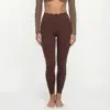 Pantaloni marrone fico
