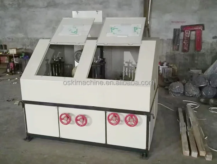 Steel Pipe Buffing Square Tube Derusting Machine Square Pipe Polishing ...