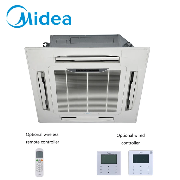 Midea VRF Indoor Unit Modern Design Commercial 12000BTU 4 Way Cassette Air Condition Split Air Conditioners