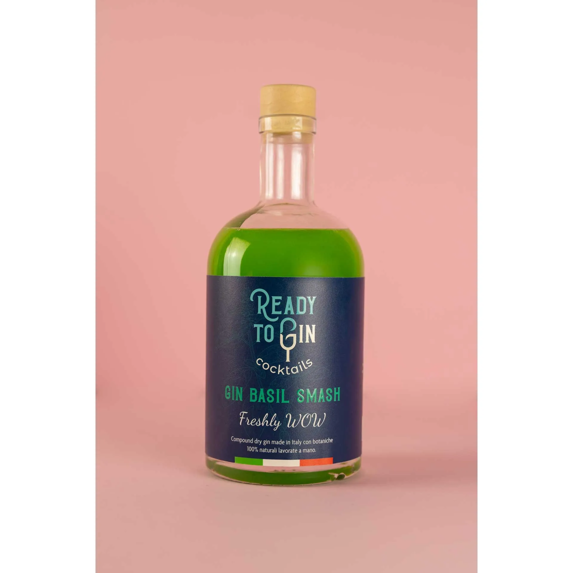 Ready To Gin Basil Smash 700ml Green Cocktail Ready To Drink