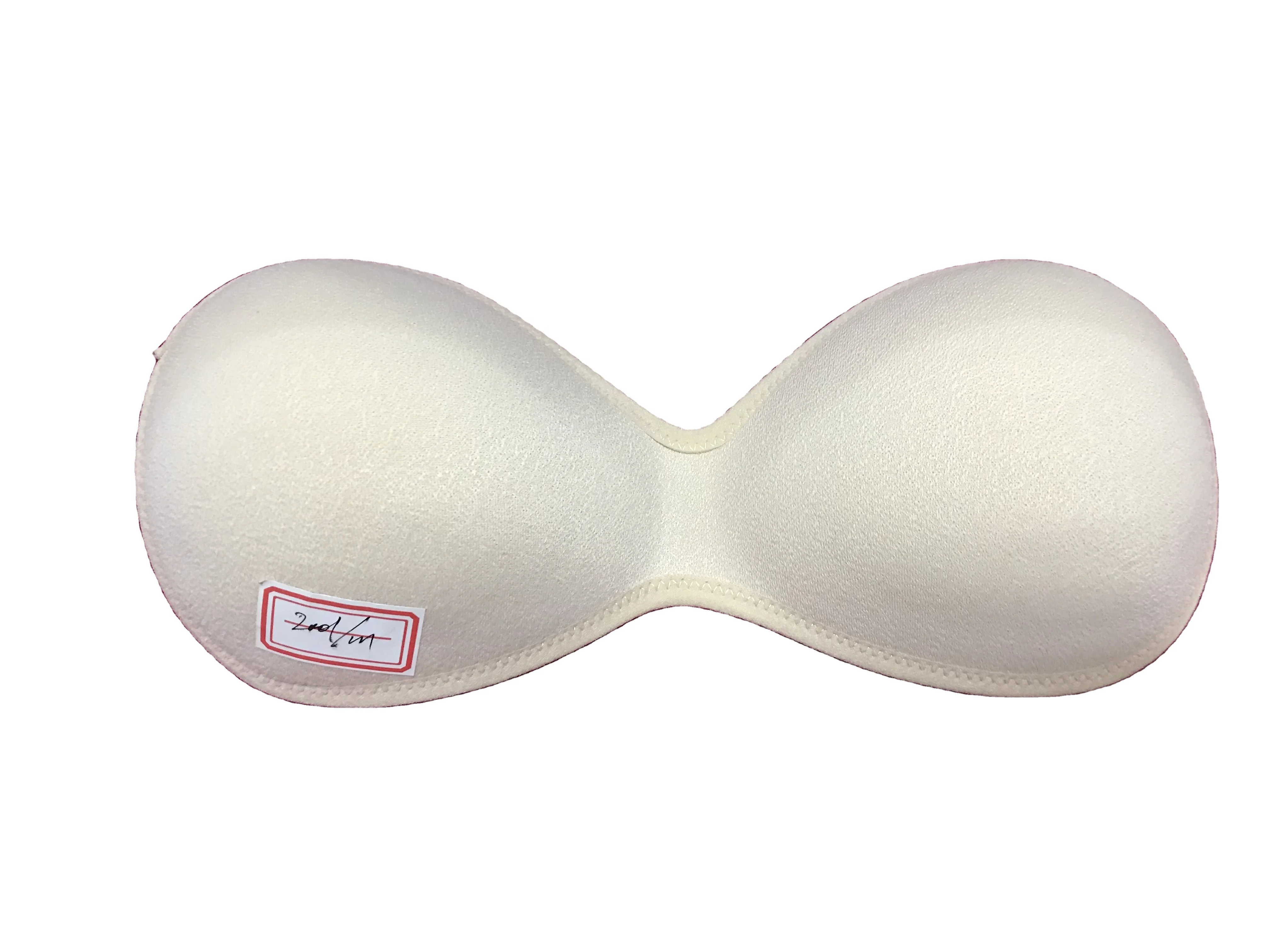 # 2001 Factory Customized Latex Rubber Bra Cups Soft Bamboo Bra Pads for Sports Yoga Bra