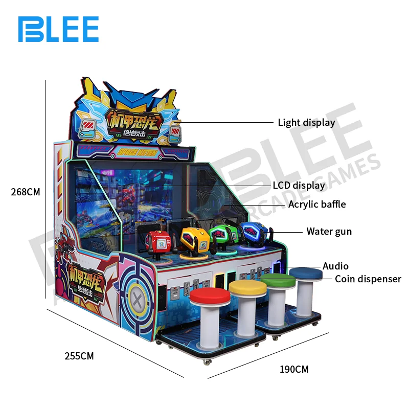 BLEE Coin Operated Token Lottery Arcade Game Machine Shooting Ball ...
