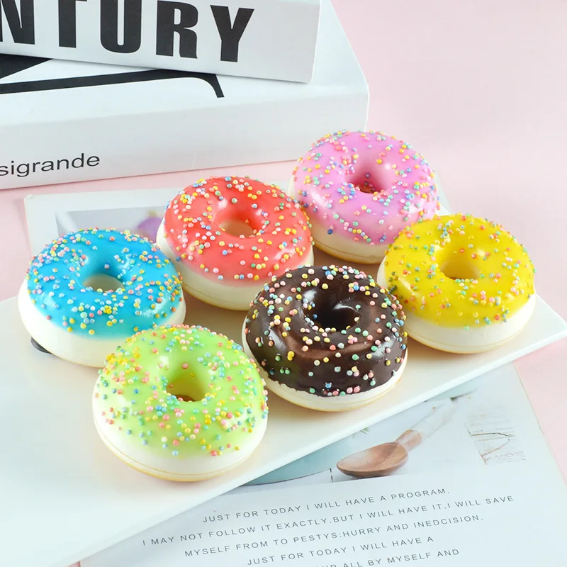 Simulated Food Refrigerator Magnets 3d Decorative Donuts Fridge Magnets ...