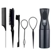 Black hairpin set (6 pieces)