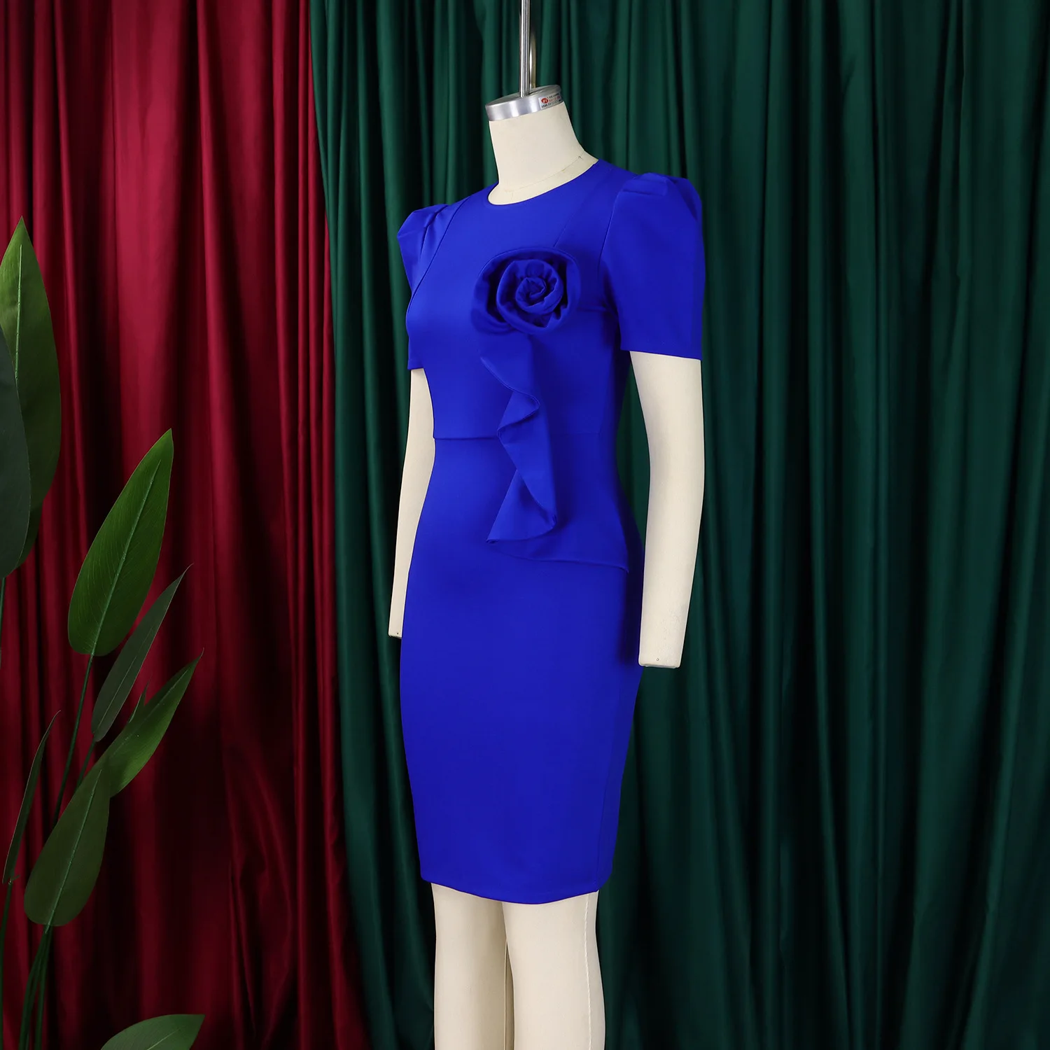 Blue Dress Amazon Womens Church Suits D571 Latest Design Church