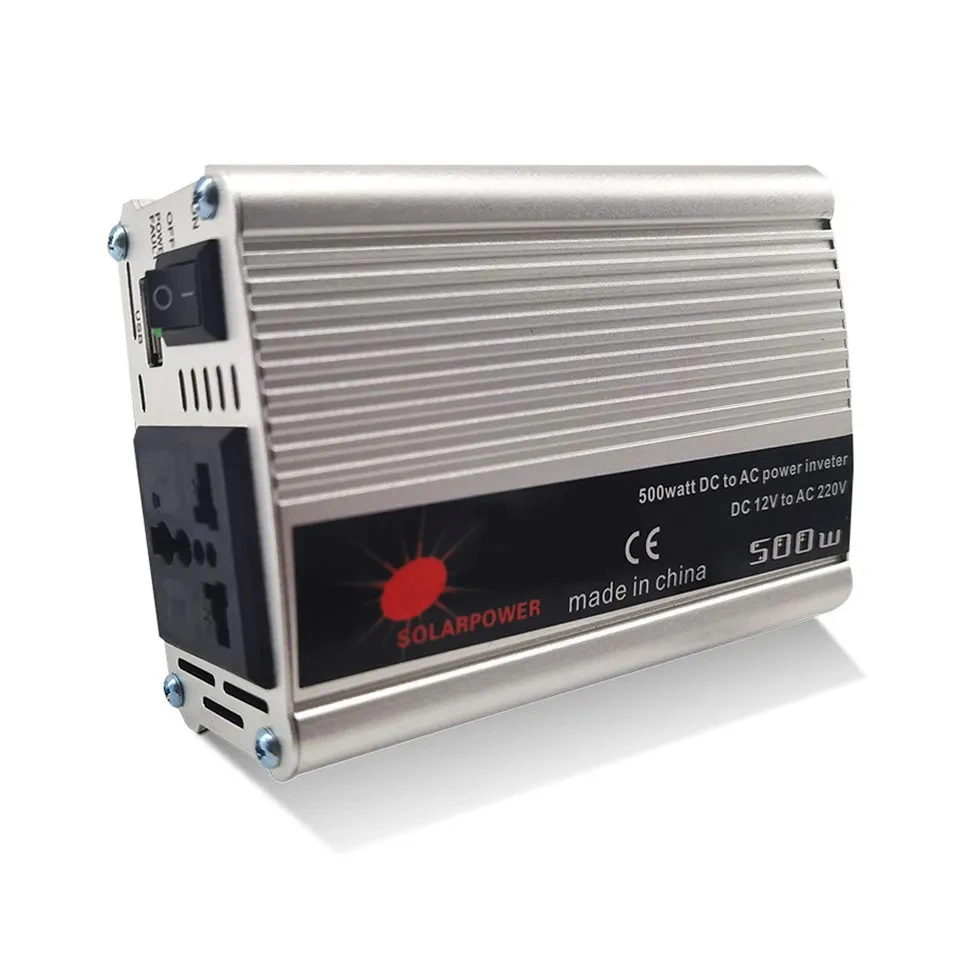 Factory Outlet Solar Inverter DC 12V to AC 110V 120V 220V 230V 300w 1200w 1700w 3000w Off-grid Inverters for Car Power Battery
